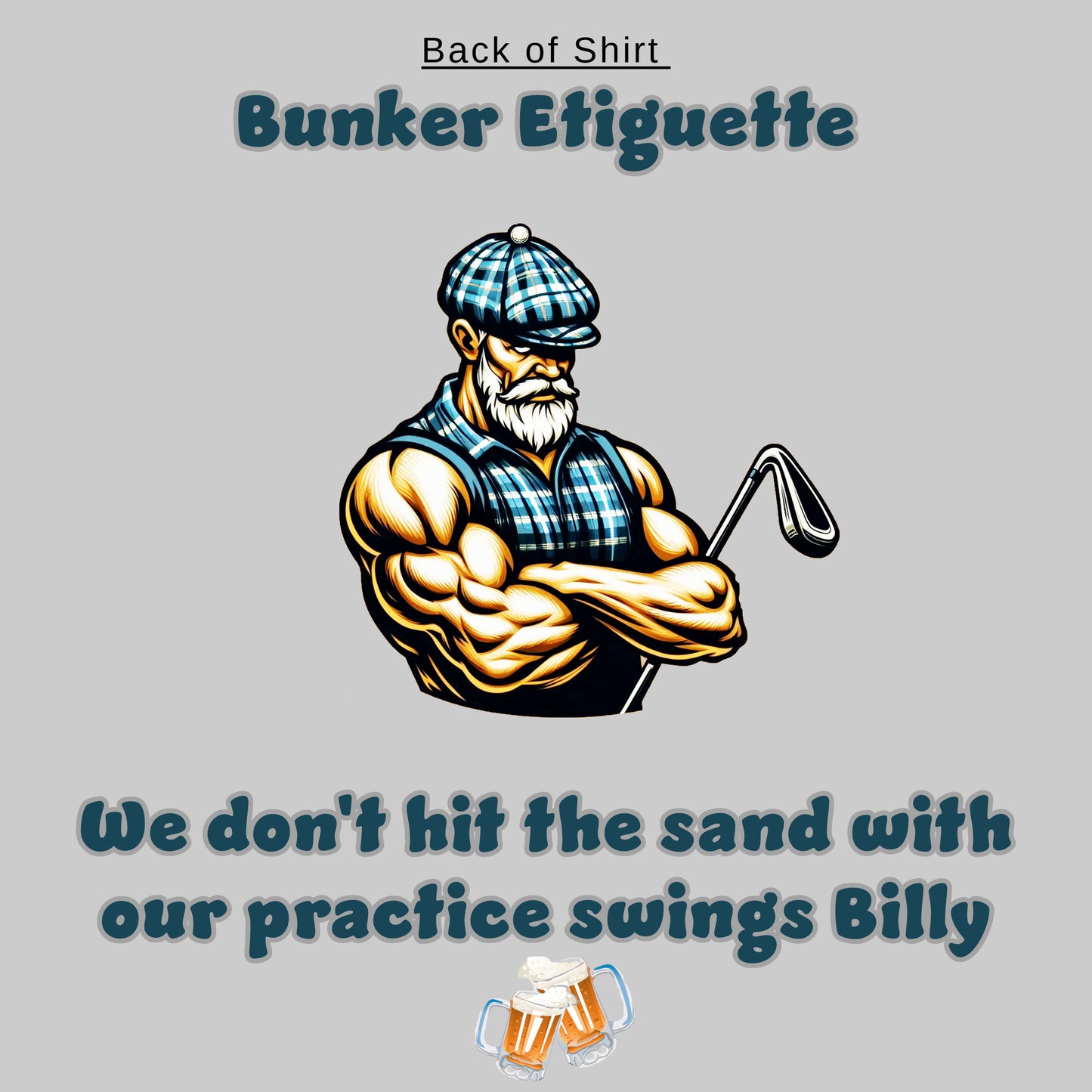 "Bunker Etiguette" (Coming Soon!) Long Sleeve Hooded Tee and Triblend Long sleeve Tee