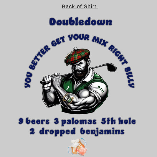 "DoubleDown" (Coming Soon!) Long Sleeve Hooded Tee and Triblend Long sleeve Tee