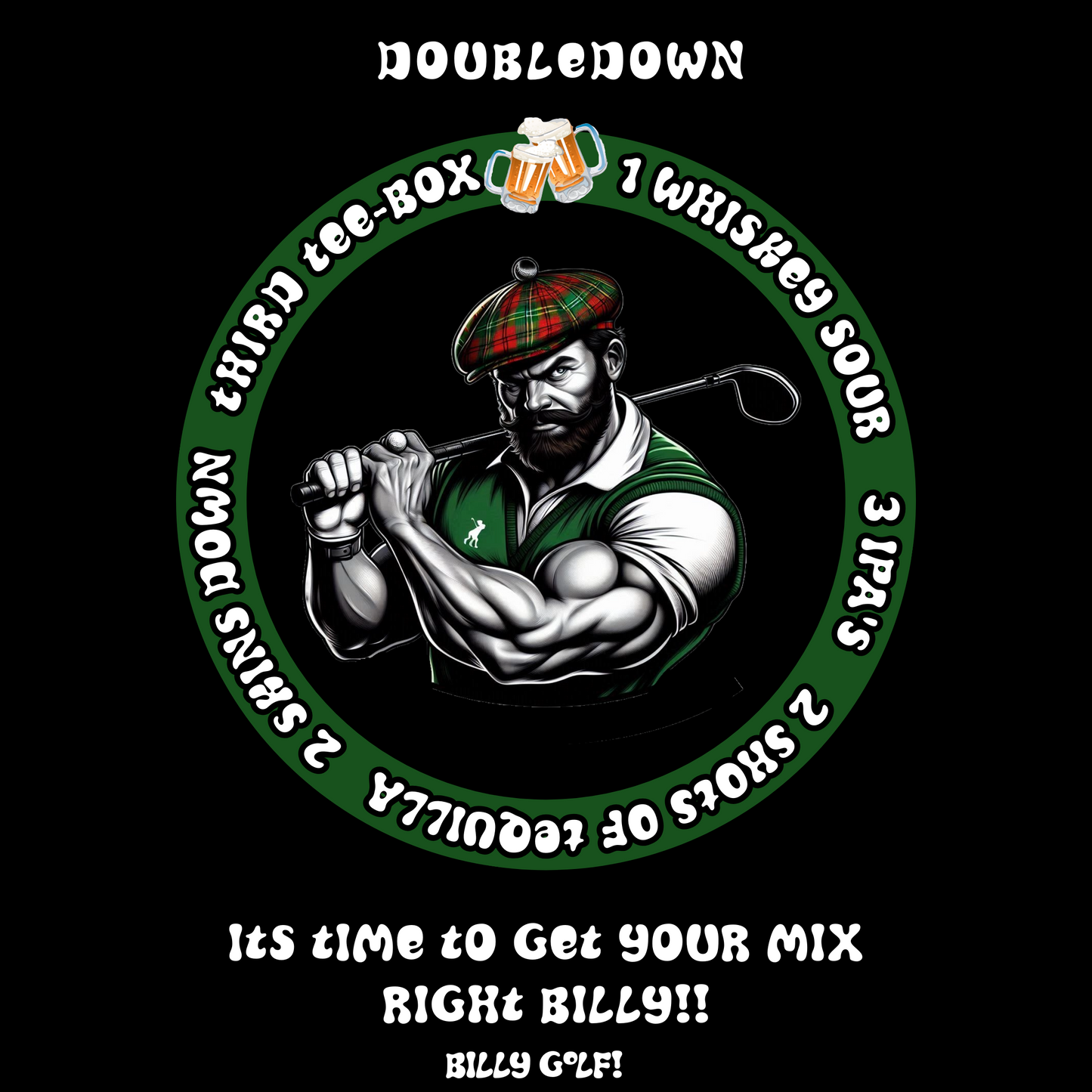 "DoubleDown" (Coming Soon!) Long Sleeve Hooded Tee and Triblend Long sleeve Tee